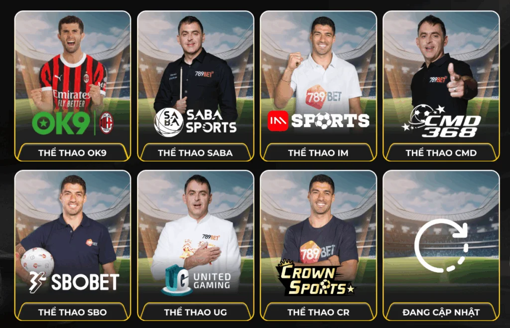 Thể Thao 789BET – Sảnh Cá Cược Sôi Động, Đỉnh Cao Dành Cho Tín Đồ Đam Mê