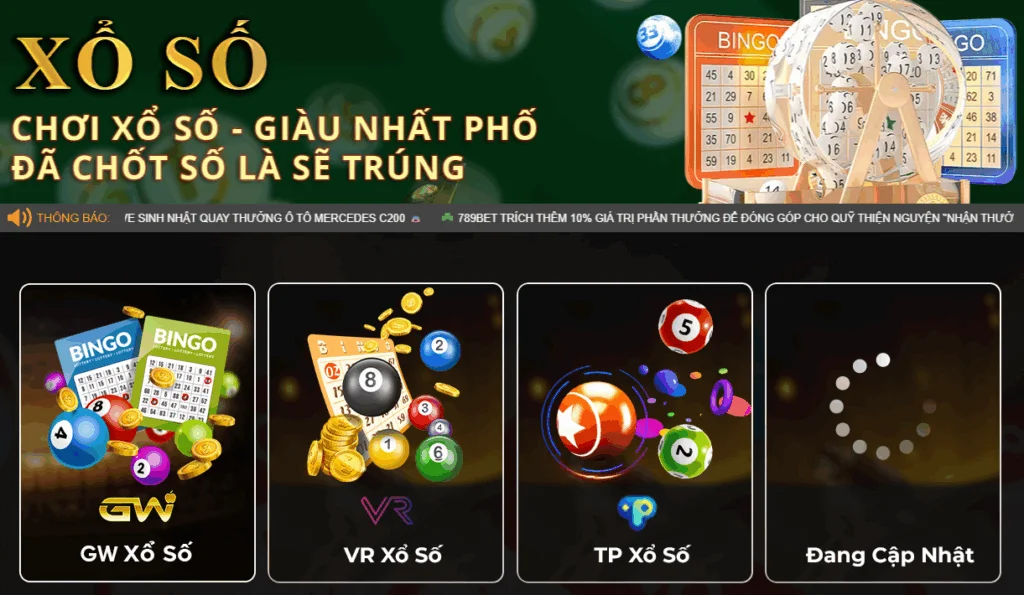 Xổ Số 789BET – Sảnh Giải Trí Đỉnh Cao Cho Người Yêu Thích Con Số